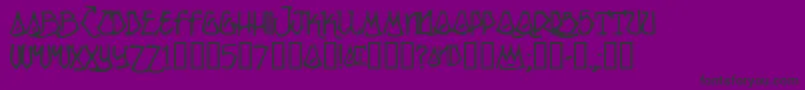 Saiba mais sobre a fonte Ripple Fonte Ripple – fontes pretas em um fundo violeta