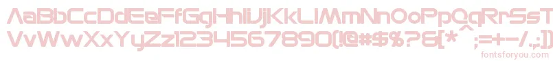 MonsOlympiaBold Font – Pink Fonts on White Background
