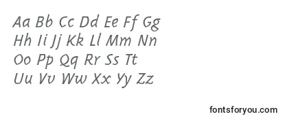 Triplexitaliclight Font