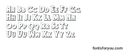 Gramophoneshadednf Font