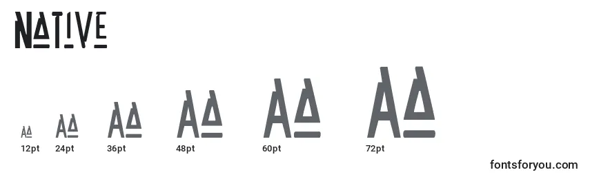 Native Font Sizes