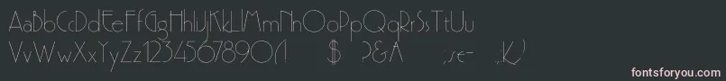 NewClassic Font – Pink Fonts on Black Background