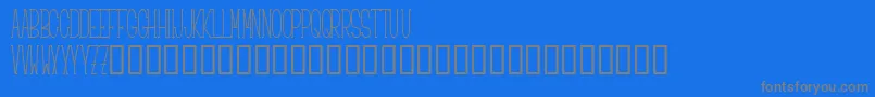 More about Ciao Font Ciao Font – Gray Fonts on Blue Background