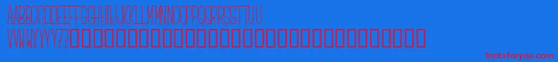 fuente Ciao – Fuentes Rojas Sobre Fondo Azul