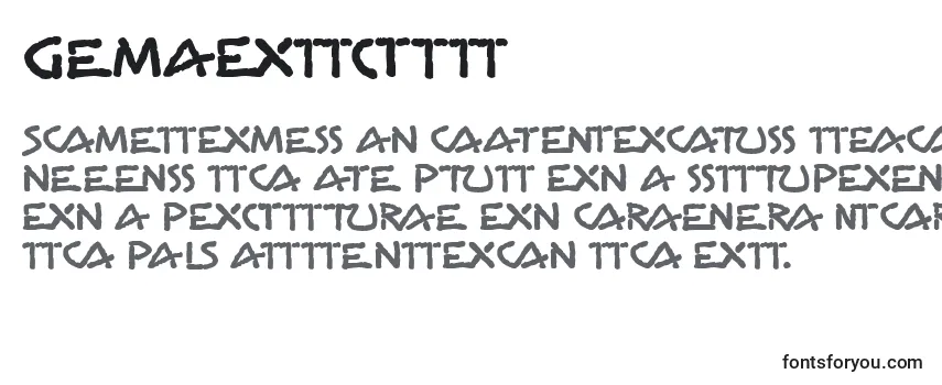 Обзор шрифта GemaitcTt