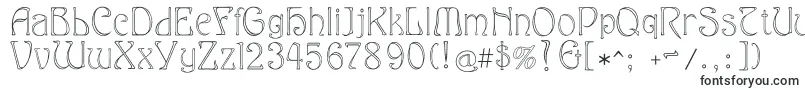 Eddanarrow Font – Esoteric Fonts