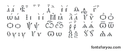 Обзор шрифта PochaevskKucsSpacedout