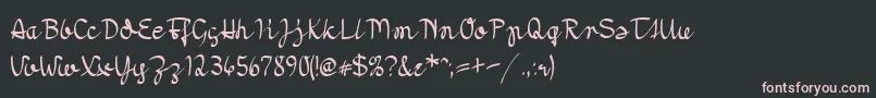 Подробнее о шрифте MoradoNib Шрифт MoradoNib – розовые шрифты на чёрном фоне