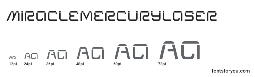 Miraclemercurylaser Font Sizes