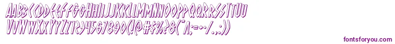 Ohmightyisis3Dital Font – Purple Fonts