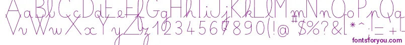 Bellealluregsfin Font – Purple Fonts