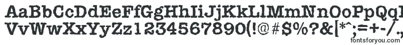 TypewriterrandomBold Font – Regular Fonts
