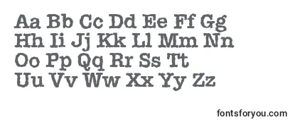 TypewriterrandomBold-fontti