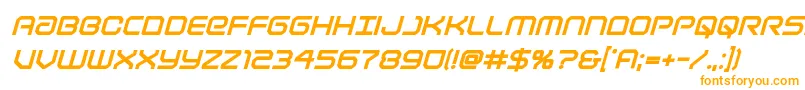 Lightbrigadextraboldital Font – Orange Fonts