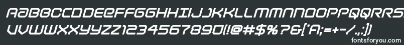 More about Lightbrigadextraboldital Font Lightbrigadextraboldital Font – White Fonts on Black Background