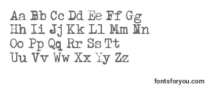 Обзор шрифта Typenoksidi