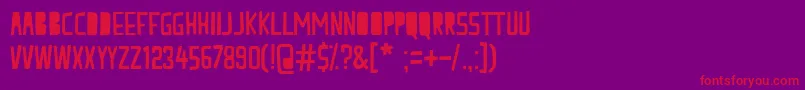 Más sobre la fuente PeachMilk fuente PeachMilk – Fuentes Rojas Sobre Fondo Morado