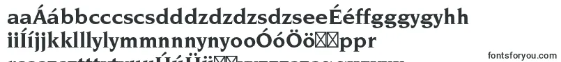 Шрифт NovaresestdBold – венгерские шрифты