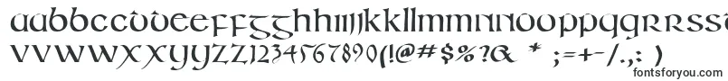 Irishuncialphabet-fontti – Fontit Adobe Muselle