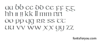 Irishuncialphabet Font
