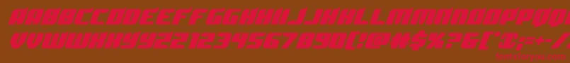 Spartaco Font – Red Fonts on Brown Background