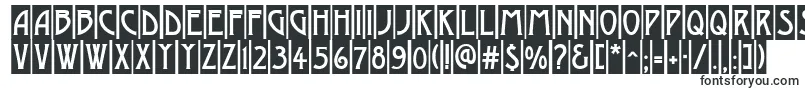 Шрифт AModernocm – грубые шрифты