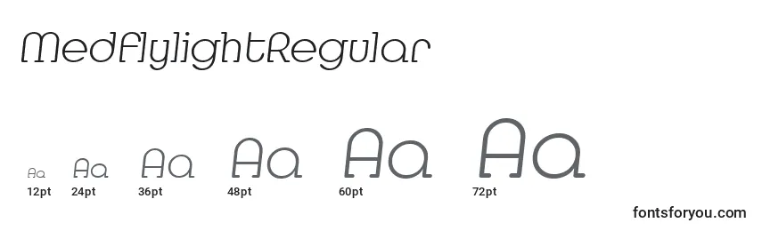 MedflylightRegular Font Sizes