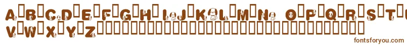 KrNicksPuppy1 Font – Brown Fonts