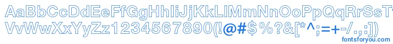 HelveticaneueltstdBdou Font – Blue Fonts