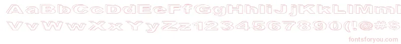 Ryckindor Font – Pink Fonts on White Background