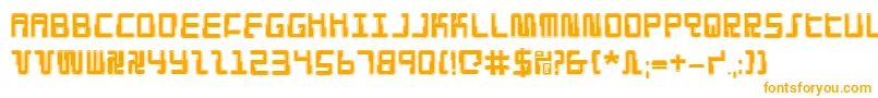 Droidloverp-fontti – oranssit fontit