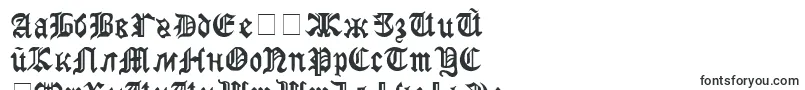 Gothirus-fontti – venäjän fontit