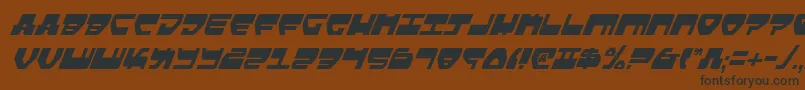 Lovev2ci Font – Black Fonts on Brown Background