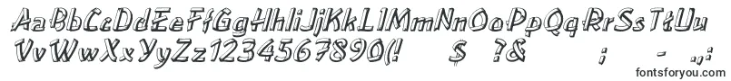 Шрифт LoweaItalic – прикольные шрифты