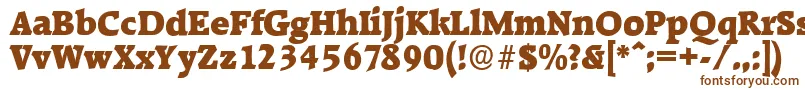 RaleighserialBlackRegular Font – Brown Fonts