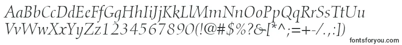 DiotimaLtItalic Font – Fonts for iPhone