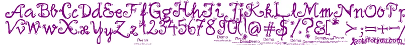 FirlefanzDemo Font – Purple Fonts