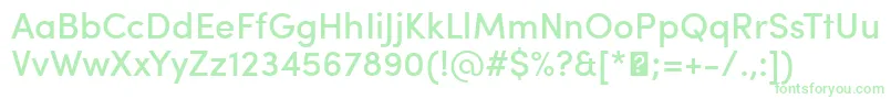 SofiaProMedium Font – Green Fonts