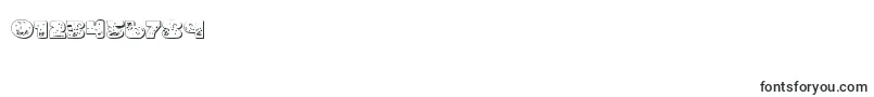 LandSharkOutline Font – Fonts for Numbers and Digits