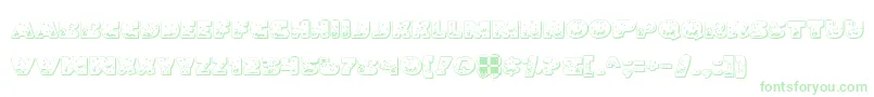 LandSharkOutline Font – Green Fonts