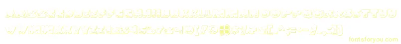 LandSharkOutline Font – Yellow Fonts