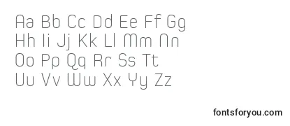 SpoonExtraLight Font