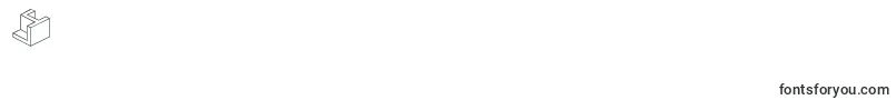 フォントQbicle3Brk – フォント数字4