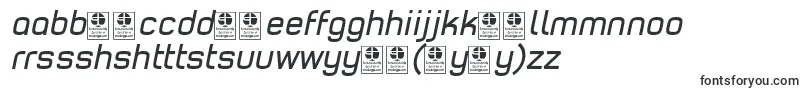 フォントTypoStyleItalicDemo – ハウスフォント
