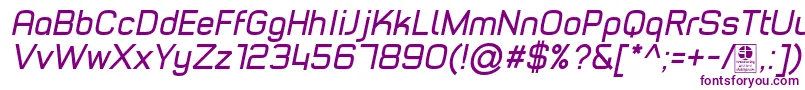 TypoStyleItalicDemo Font – Purple Fonts