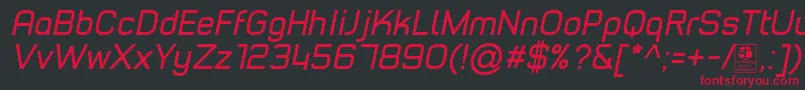 More about TypoStyleItalicDemo Font TypoStyleItalicDemo Font – Red Fonts on Black Background