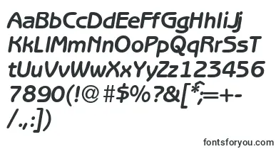 B691SansBolditalic font – Fonts Starting With B