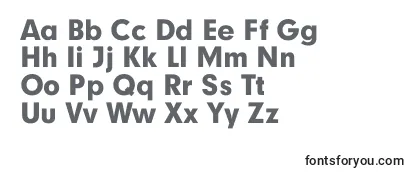 GeometrixBlack Font