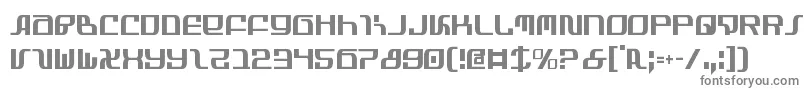 フォントInfinityc – 白い背景に灰色の文字