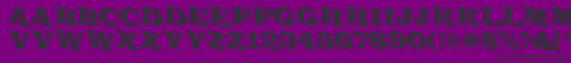 ALatinotitulspdn Font – Black Fonts on Purple Background